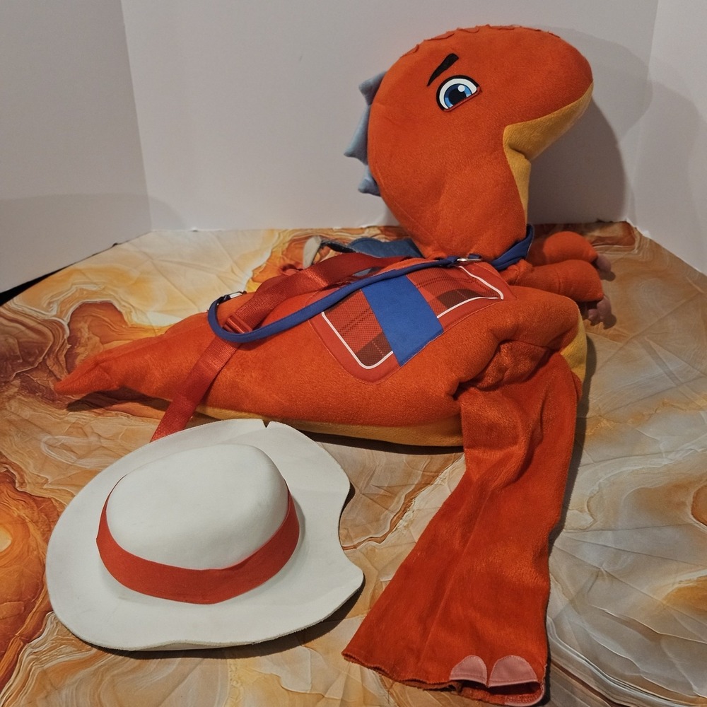 Spirit Halloween Dino Ranch Ride Along Dinosaur Costume Toddler One Size Hat